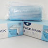 Blaue schützende Einweg-Gesichtsmaske